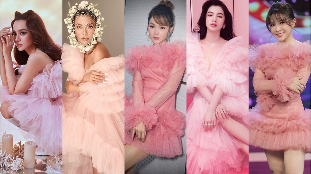 Nguyễn Minh Công “mơ mộng hóa” cả showbiz bằng những bộ váy công chúa