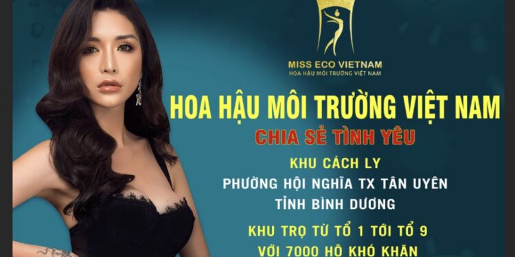 Hoa hậu Môi trường Việt Nam sẻ chia yêu thương cùng 7000 hộ dân khó khăn ở Bình Dương