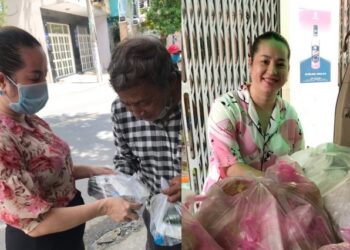 Dịch phải đóng cửa nhà hàng, “cô tiên” quận Tân Bình ngày nấu 600 suất ăn hỗ trợ người dân