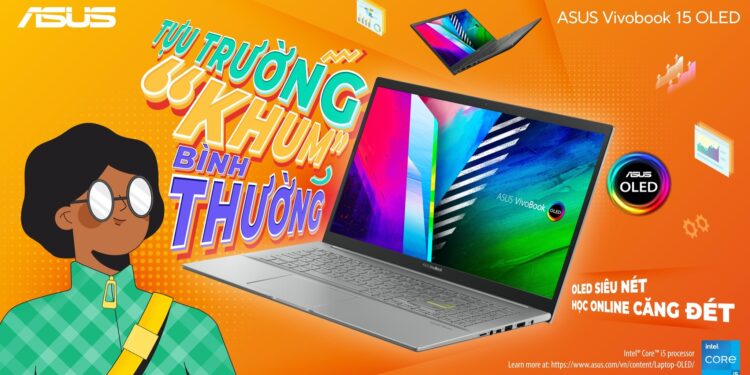 ASUS khởi động mùa “Tựu trường KHÔNG-BÌNH-THƯỜNG” với loạt VivoBook 15 màn hình OLED mới