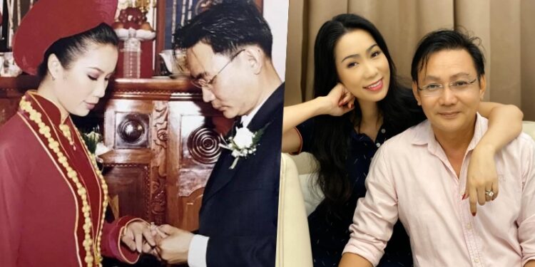 Á hậu Trịnh Kim Chi kỉ niệm 21 năm ngày cưới, gửi lời ngọt ngào đến ông xã