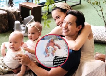 Hồ Ngọc Hà lần đầu công khai ảnh cặp song sinh sinh non, phải dùng ống thở