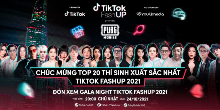 TOP 20 chính thức lộ diện, cùng so tài trong Gala Night TikTokFashUP 2021
