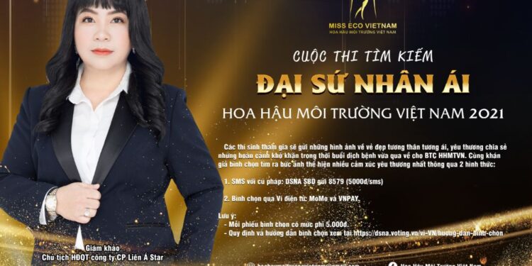 Tìm gương mặt Đại sứ Nhân ái cho cuộc thi Hoa hậu Môi trường Việt Nam