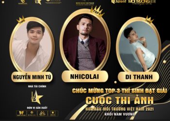 Công bố top 3 “Nam vương Môi trường Việt Nam”, mẫu nam lai Nga ẵm giải nhất