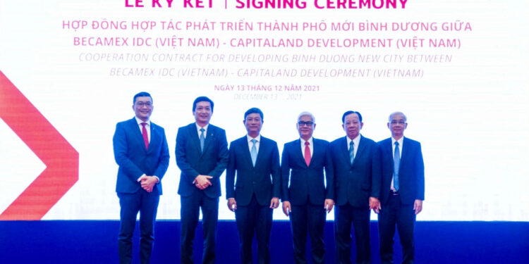 CapitaLand Development hợp tác phát triển xây dựng dự án nhà ở quy mô lớn đầu tiên của Tập đoàn tại Việt Nam