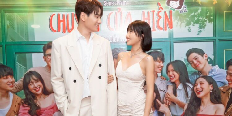 Đặng Trần Nhậm lần đầu đóng phim đã đảm nhận vai nam chính trong phim Chuyện của Hiền