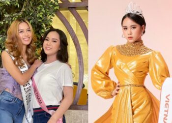 Hoa hậu Bella Vũ xuất hiện nổi bật giữa dàn thí sinh, thân thiết bên Hoa hậu “Miss Eco Teen International 2020”