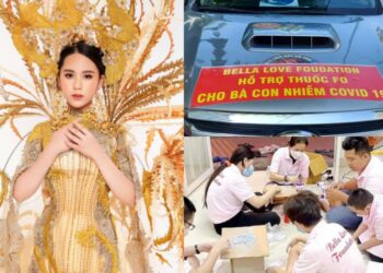Hoa hậu Bella Vũ bận rộn thi “Miss Eco International” tại Ai Cập vẫn không quên trích tiền thưởng ủng hộ 2000 phần thuốc cho F0