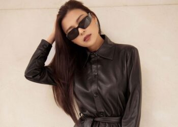 Thúy Diễm khoe phong cách thời trang underground tại Hà Nội