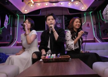 Sam “đọ giọng” hát live với Thái Trinh trong Vừa Đi Vừa Hát