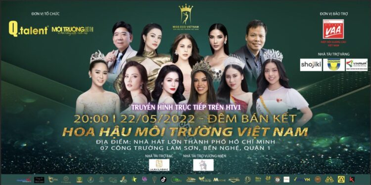 30 người đẹp tranh tài trong đêm bán kết Hoa hậu Môi trường Việt Nam