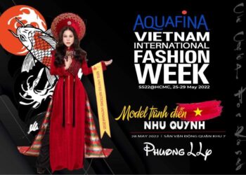 Hoa hậu Như Quỳnh, Phương Nga, Hiểu Anh, Nguyệt Minh, Gia Hân lộng lẫy trên sàn diễn Thời trang Vietnam International Fashion Week