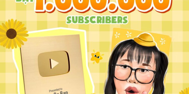 Nhã Bé Bắp – Hiện tượng 28 ngày đạt nút Bạc, 21 tuổi đạt nút Vàng của YouTube là ai?