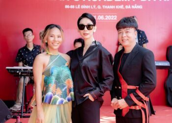 Cindy Thái Tài, Lê Minh Ngọc ra Đà Nẵng hỗ trợ Xuân Lan trong vai trò mới