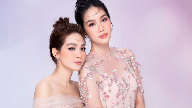 Màn đọ sắc cực ngọt của Á hậu Phương Anh cùng Miss International – Hoa hậu Quốc tế 2019 trong bộ ảnh mới