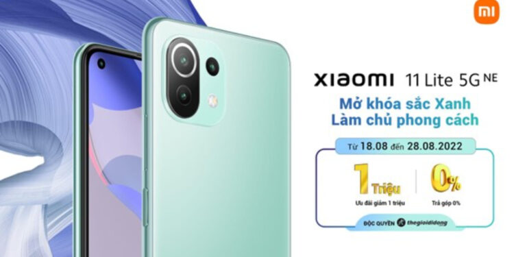 Ra mắt phiên bản màu mới đặc biệt của Xiaomi 11 Lite 5G với nhiều ưu đãi hấp dẫn
