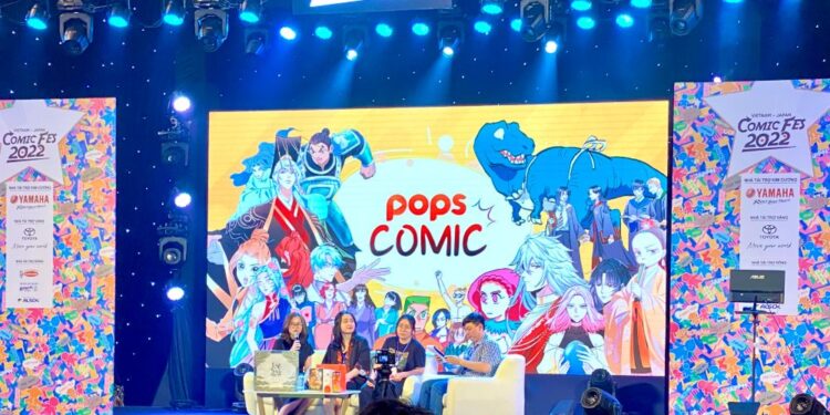 POPS COMIC tiếp tục thúc đẩy hợp tác và hỗ trợ tác giả trẻ