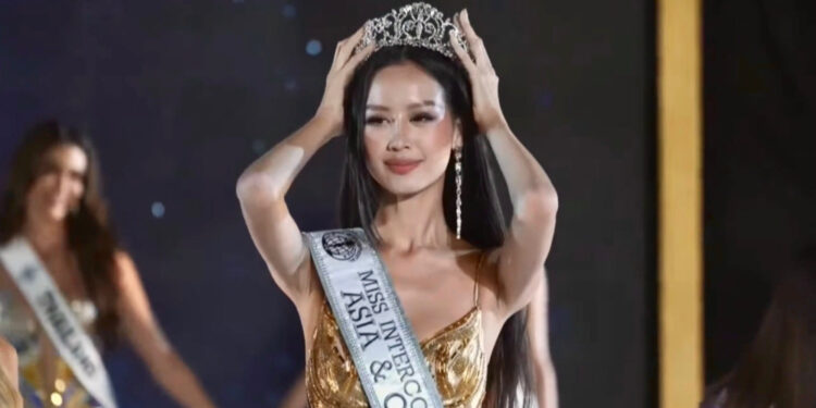 Vượt qua 70 đối thủ nặng ký, Á hậu Bảo Ngọc xuất sắc đạt danh hiệu Miss Intercontinental 2022