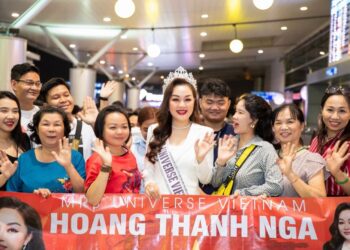 Hoa hậu Quý bà Hoàn vũ Việt Nam Hoàng Thanh nga chính thức lên đường dự thi Mrs Universe 2023