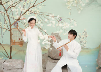 Về Việt Nam ăn Tết, Hà Phương khoe sắc thanh tao, thoát tục trong bộ ảnh đầu xuân