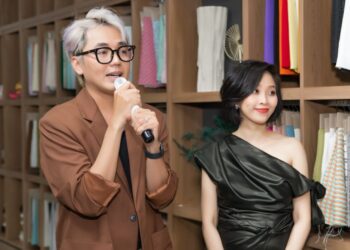 MC Liêu Hà Trinh xúc động khi nghe doanh nhân Lệ Hằng muốn làm “sống lại” lụa Lãnh Mỹ A