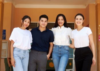 NGỌC CHÂU, THẢO NHI VÀ THỦY TIÊN DỰ LỄ KHÁNH THÀNH CẦU KÊNH NHÁNH, TRAO QUÀ NGƯỜI DÂN KHÓ KHĂN TỈNH LONG AN