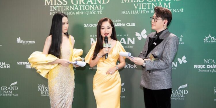 Hoa hậu Quý bà Thanh Nga tiếp tục tài trợ vương miện Miss Grand Vietnam 2023