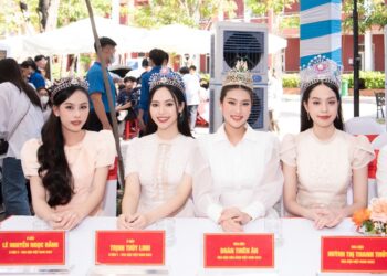 Hoa hậu Đoàn Thiên Ân và Top 3 Hoa hậu Việt Nam 2022 xuất hiện rạng rỡ tại diễn đàn “Điều em muốn nói”