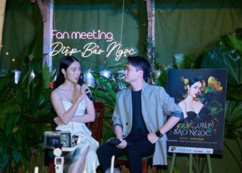 Thanh Thức bất ngờ xuất hiện trong buổi fan meeting của Diệp Bảo Ngọc