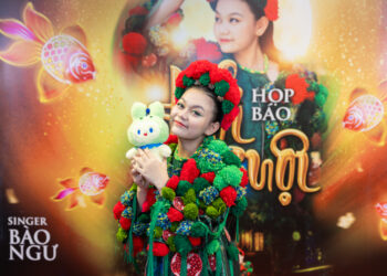 MC Hoàng Rapper vui nhộn và hài hước trong buổi ra mắt MV của ca sĩ nhí Bào Ngư.