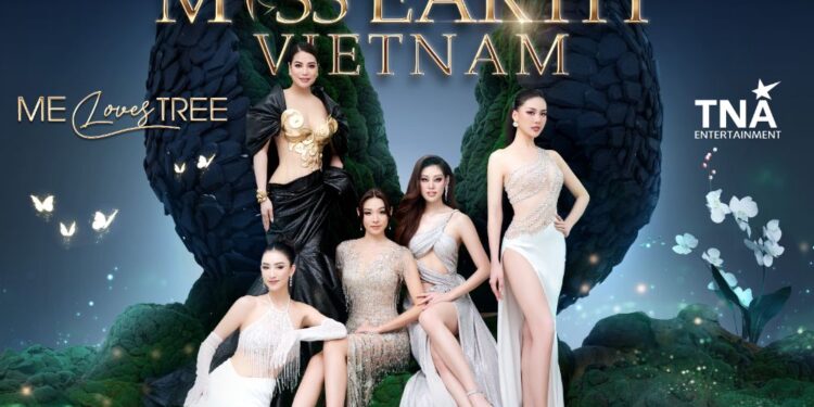 Miss Earth Việt Nam 2023 tung bộ poster với chủ đề “ME Loves Tree”