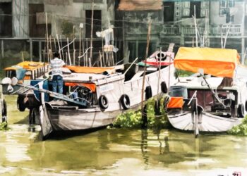 Họa sĩ Hồng Quân làm triển lãm tranh màu nước tại TP.Hồ Chí Minh