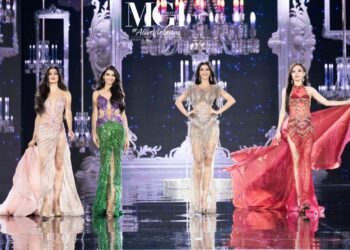 Các thí sinh Miss Grand International 2023 “đốt cháy” sân khấu Bán kết với sân khấu dạ hội và bikini