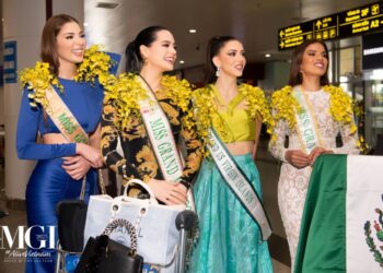 Thí sinh Miss Grand International khoe nhan sắc “không phải dạng vừa” khi đến Việt Nam