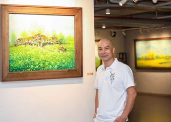 “Hương sắc” phong cảnh Việt Nam tỏa sáng trong tranh Nguyễn Minh Sơn