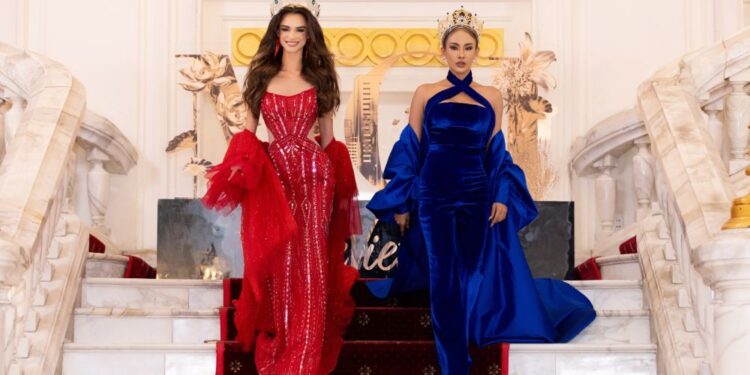 Thảm đỏ trao sash Miss Grand International 2023: 1 thí sinh “chơi trội” diện áo dài 