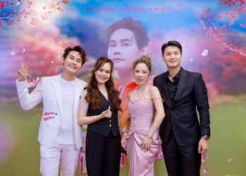 Huỳnh Anh, Bạch Lan Phương, Nguyễn Văn Chung, Trang Nhung và dàn sao đến chúc mừng MC Hồng Phúc ra MV mới