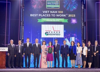 Greenfeed Việt Nam được vinh danh Top 1 nơi làm việc tốt nhất Việt Nam ngành Nông nghiệp – Lâm nghiệp – Thủy sản 2023