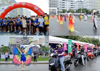 Khinh khí cầu lần đầu tiên xuất trên bầu trời Ký túc xá ĐHQG – TP.HCM trong khuôn khổ lễ hội School Fest