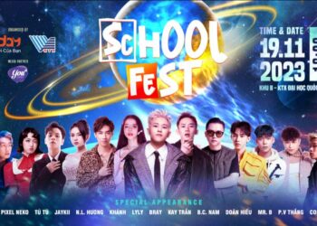 B Ray, Lyly, Kay Trần, Bùi Công Nam, DJ KHÁNH cùng dàn nghệ sĩ hùng hậu hứa hẹn ‘quẩy tung’ đêm nhạc School Fest