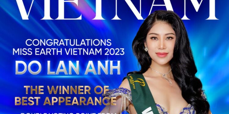 Hoa hậu Đỗ Lan Anh xuất sắc chiến thắng giải “Best Appearance”
