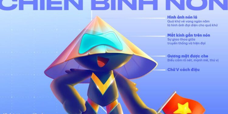 Chiến binh nón là linh vật chính thức của Hoa Hậu Hoàn Vũ Việt Nam   