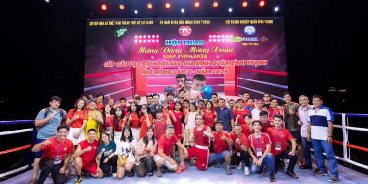 Giải Quyền Anh – Kickboxing Ngôi Sao Gia Định mở rộng lần 2: 40 võ sĩ tham gia thi đấu Mừng Đảng – Mừng Xuân Giáp Thìn 2024