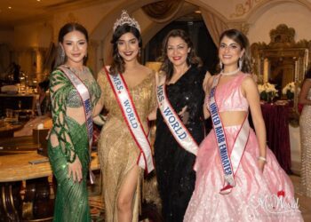 “Bức tranh thời trang” ấn tượng của doanh nhân Vương Kim Hằng tại cuộc thi Mrs World 2023