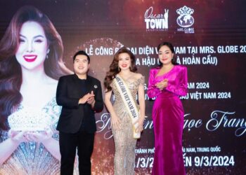 Hoa hậu Ngọc Trang đại diện Việt Nam dự thi Mrs. Globe 2024 tại Trung Quốc