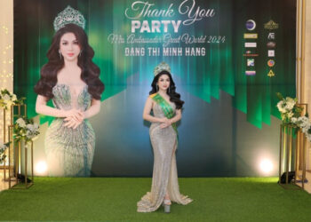 Doanh nhân Đặng Thị Minh Hằng lộng lẫy đăng quang Hoa hậu Đại sứ – Mrs Great World 2024