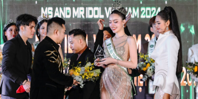 Nguyễn Thị Thùy Vi xuất sắc đăng quang Hoa Hậu cuộc thi “Hoa Hậu và Nam Vương Thần tượng Việt Nam” 2024