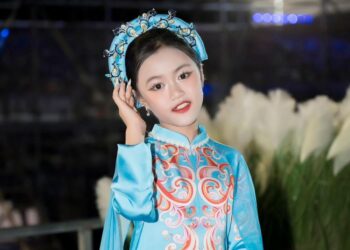 Hoa hậu nhí đến từ Lạng Sơn Phan Thị Minh Châu chuẩn bị lên đường đi thi quốc tế