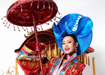 Hoa hậu Xuân Hạnh đẹp kiêu kỳ với thiết kế tý hỷ phiên bản nâng cấp – sẵn sàng tỏa sáng tại phần thi trang phục dân tộc